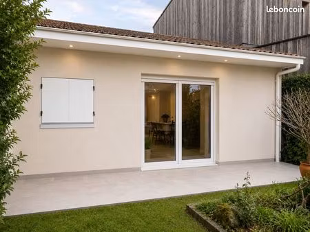 maison t3 climatisé 75m2 + t2 indépendant 40m2 climatisé