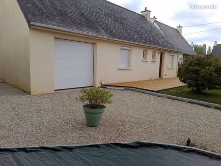maison plein pied  centre bourg  2 chambres  75 m2