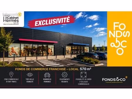 fonds de commerce divers 571 m²