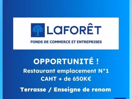fonds de commerce restaurant 358 m²