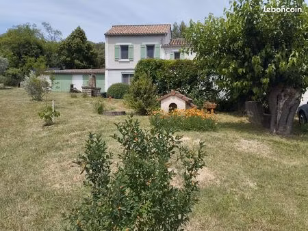 cadre de vie exceptionnel : maison au calme et en pleine nature  à 10 mn d’alès
