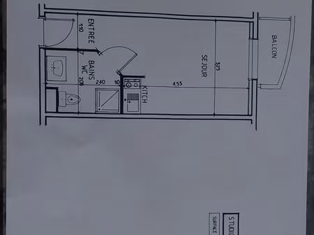 a vendre studio 22 32 m2 dans résidence sécurisée
