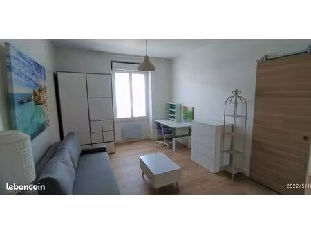 location t1 meublé 33m² fontaine saveuil