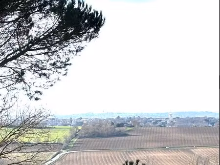 un emplacement d’exception sur les hauteurs  avec vue imprenable sur les pyrénées