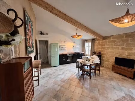 vente appartement rénové haut de gamme  lunel centre