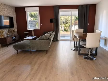 fontenilles - maison t4 de 81m2 avec veranda et jardin aménagé