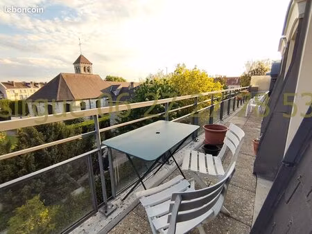 exclusivite centre-ville grand t3-t4 terrasse sud 16m² avec garage
