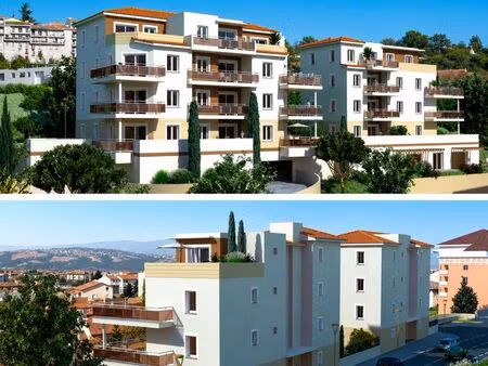 appartement t2 39 m² avec grande terrasse + cave – résidence calme et récente