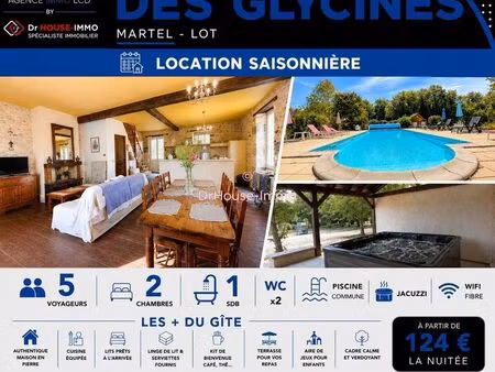 gîte 3 pièces 73 m²