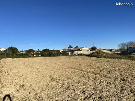 vente | terrain constructible | 500 m² | cazouls-lès-béziers