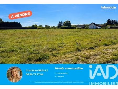 terrain 1357 m² chabris