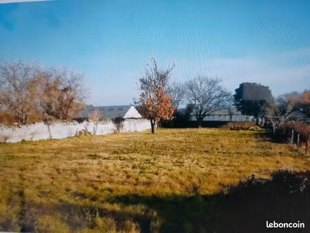 a vendre terrain constructible