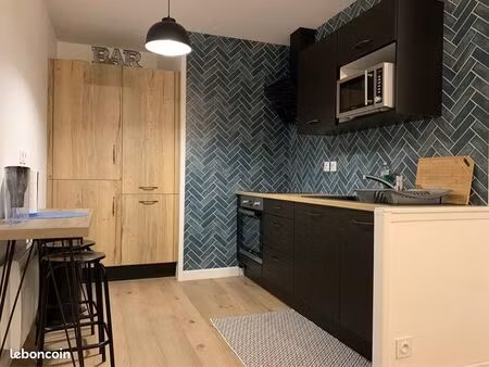 appartement meublé studio 29m2 avec jardin