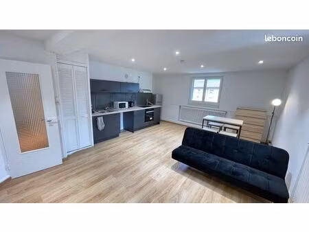 t3 meublé rénové – 65 m² – 2 chambres – idéal frontalier suisse