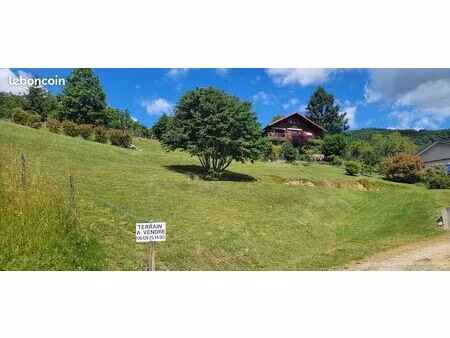 terrain à bâtir 1000 m2 à morette