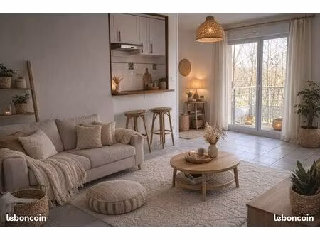 chinon appartement t2 balcon +parking