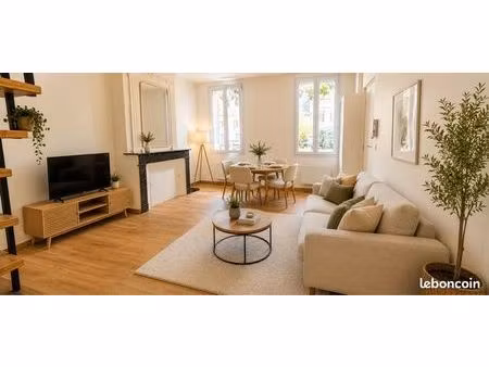 appartement rénové - triplex de 70m2 - parking + box - cadillac en fronsadais
