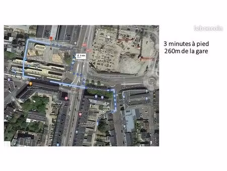 parking boxé à proximité de la gare - 1er juillet