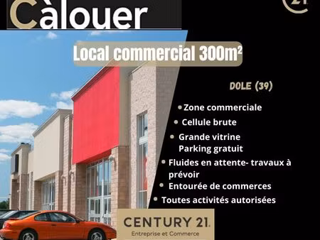 local commercial 300 m² dole