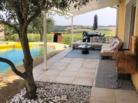 maison plain pied 127m vue exceptionnelle