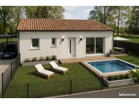 maison de plain pied 3 chambres à saint pargoire