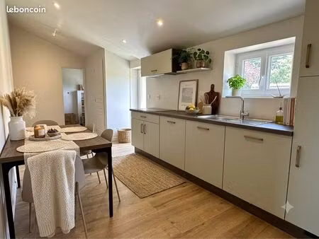 maison de plain pied avec jardin centre ville toulenne