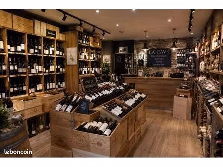 fonds de commerce -cave à vins-sud finistère