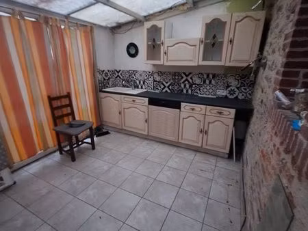 vend ou échange maison contre terrain de loisirs
