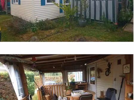 mobile home dans camping à l'année