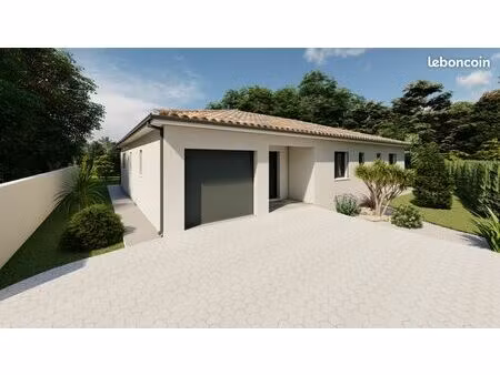 villa de plain pied dans la commune de thézan-lès-béziers