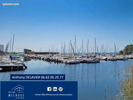 terrain 689 m² hourtin
