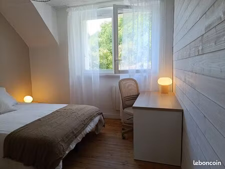chambre meublée lumineuse rénovée – centre châteaulin