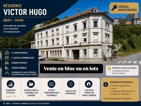 ? studio meublé vendu loué – 12 % de rentabilité – cash-flow immédiat – briey