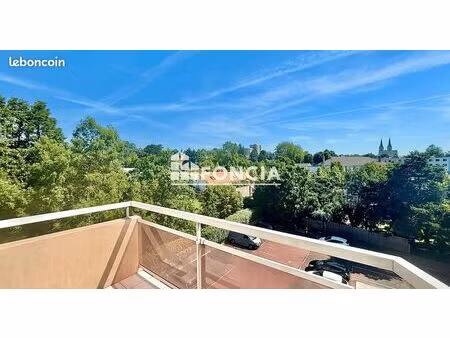 exclu foncia : libre appartement type 2 - balcon - cave - stationnement
