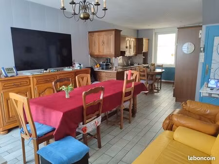 dombasle/mthe - maison 5 pièces 105 m² avec grand jardin plein centre dans rue au calme