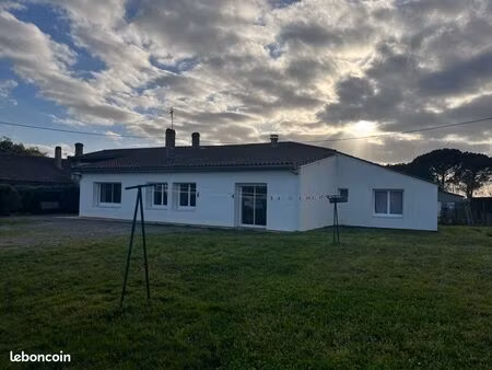 maison de plain-pied 155 m² sur terrain de 4 000 m² – saint-mariens