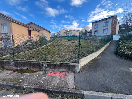 vends terrain de 274 m2 constructible