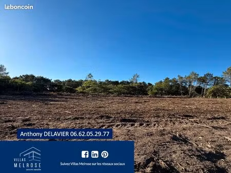 terrain 750 m² lege cap ferret