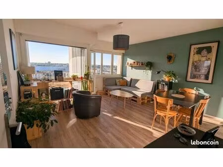 appartement familial 4 pièces – vue panoramique exceptionnelle sur bordeaux