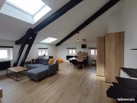appartement style loft à 200m de la place stanislas