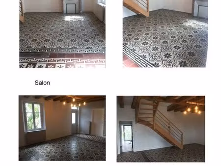 maison tourangelle en tuffeau 80 m²
