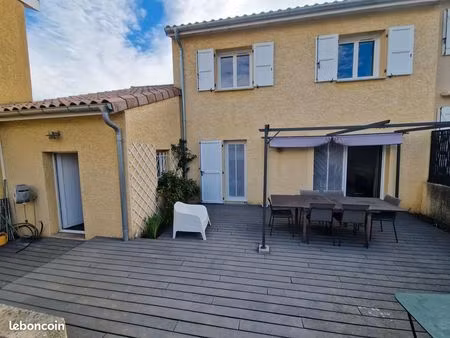 belle maison 105m² hab / terrain 405m² / centre village