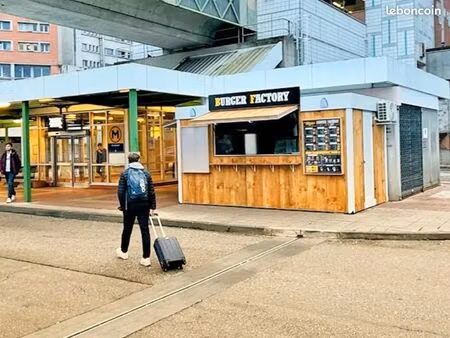 kiosque restauration rapide à louer – face sortie métro jolimont toulouse - local snack