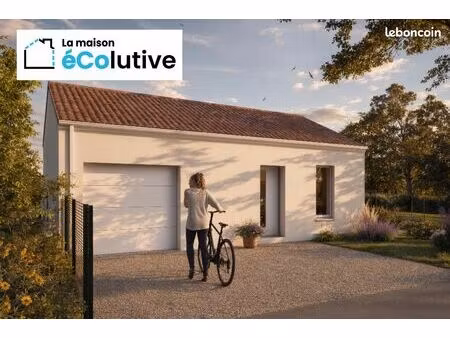 maison neuve t3 évolutive avec garage et terrain à chaumes-en-retz