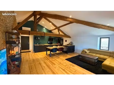 loft d’exception 95 m² – patio privatif sans vis-à-vis – hyper centre