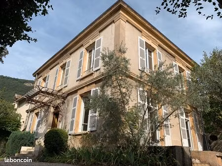 direct propriétaires : vif centre ville  maison de caractère avec jardin et garages