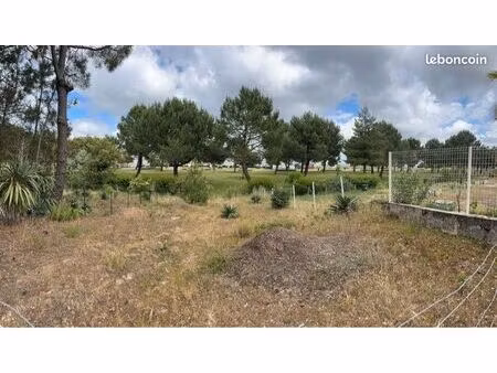 superbe terrain constructible face à royan