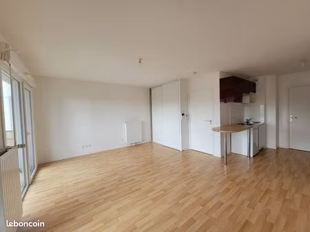 appartement t1 bis de 32 m2 à cesson-sévigné quartier la hublais proche rennes beaulieu