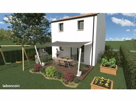 maison 76.8 m² avec terrain à la haie-fouassiere (44)