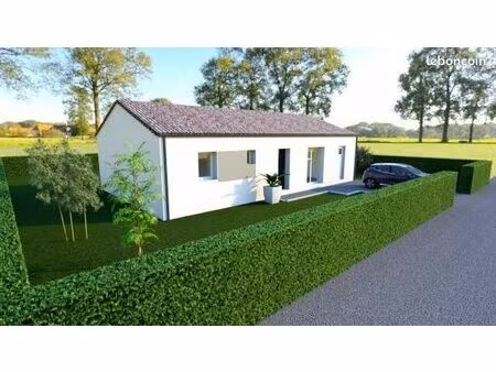 maison 83.38 m² avec terrain à la haie-fouassiere (44)